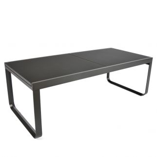 table gris anthracite jardin