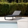 chaise longue aluminium