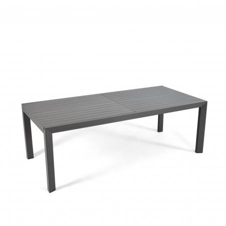 table jardin aluminium