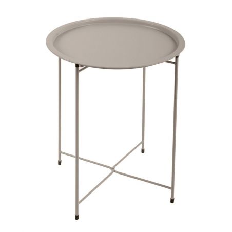 Table d'appoint MAEVA - acier - Ø46 X 52 cm