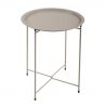 Table d'appoint MAEVA - acier - Ø46 X 52 cm