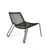 fauteuil corde jardin gris