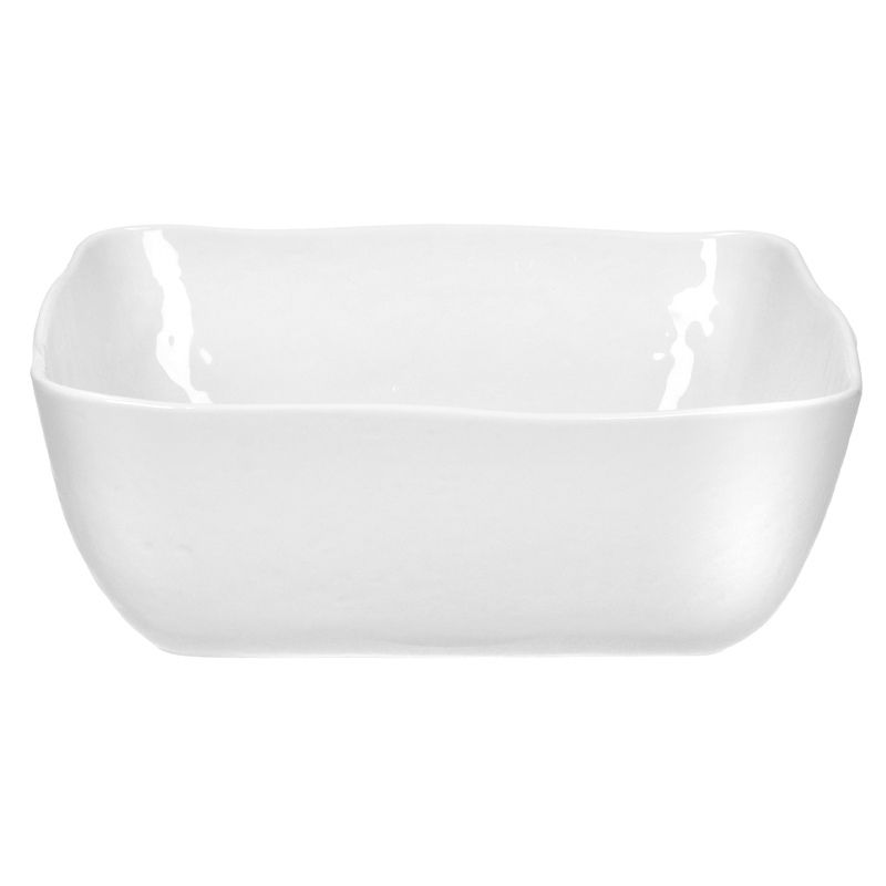 Saladier Porcelino carré - Blanc