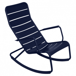 rocking chair fermob bleu abysse