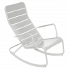rocking chair fermob gris métal