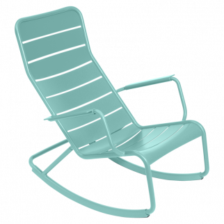rocking chair fermob bleu lagune