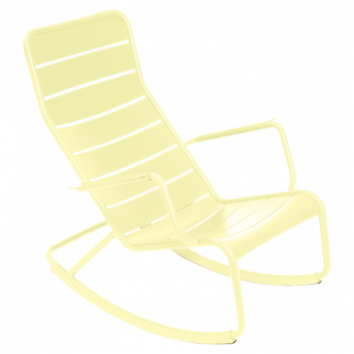 rocking chair fermob citron givré