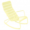 rocking chair fermob citron givré