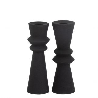 Bougeoir moderne en aluminium x2...