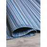 tapis outdoor bleu