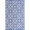 Tapis extérieur bleu