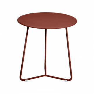 Table d'appoint fermob ocre rouge