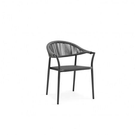 fauteuil exterieur en corde