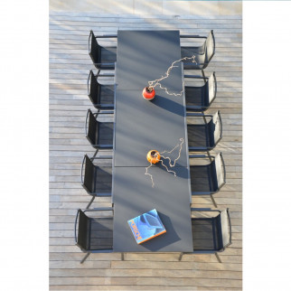 Table aluminium BONGAO - plateau...