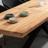 Table rectangulaire teck 220/300 cm - Palmdale