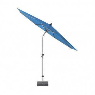 Parasol droit inclinable bleu