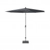 Parasol droit gris