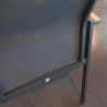chaise de jardin aluminium teck