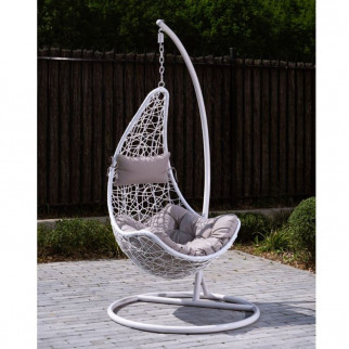 Fauteuil suspendu sur pied blanc - Amirante