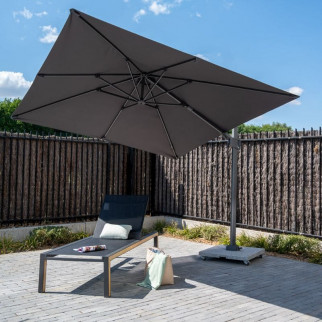 Parasol déporté inclinable 3 X 3 M - Hélios