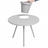 Table Bakkes light grey