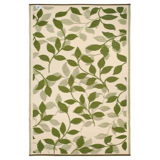 tapis réversible extérieur vert