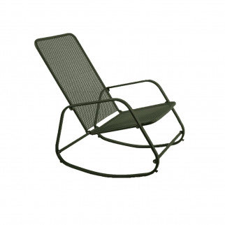 fauteuil extérieur à bascule