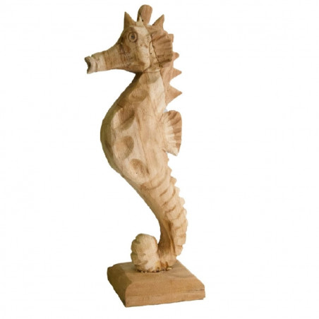 sculpture décorative hippocampe