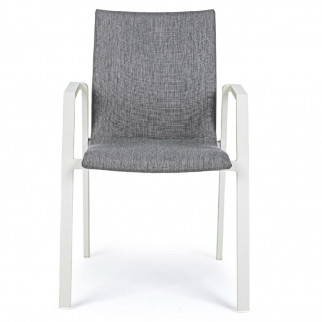 fauteuil avec textile en oléfine