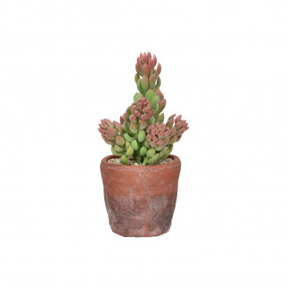 Plante artificielle en pot Terracotta Love Small - Ø 8,5 X H 18,5 cm