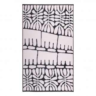 Tapis extérieur Fab Hab Serowe - noir