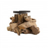 Bougeoir en bois flotté L32 X H14 cm