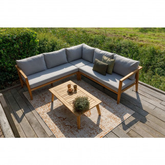 salon de jardin en bois de teck
