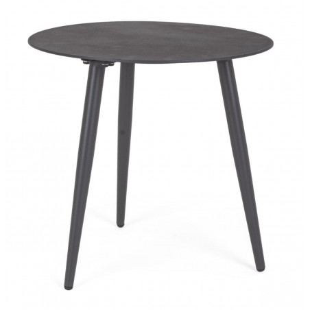 Table basse aluminium RIDLEY - Ø 50 X H 48 cm