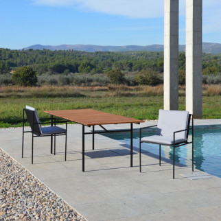 Ensemble TAHITI : table 220 cm +...