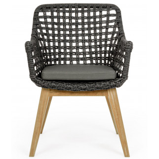 Fauteuil chaise de jardin haut de gamme, chaise extérieur design