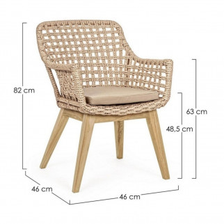 Fauteuil de jardin haut de gamme - Madison