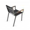 chaise de jardin empilable