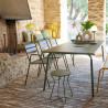 tabouret bas jardin