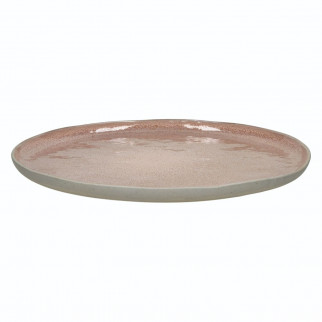 Assiette plate en grès Ø 27 cm - Spiró