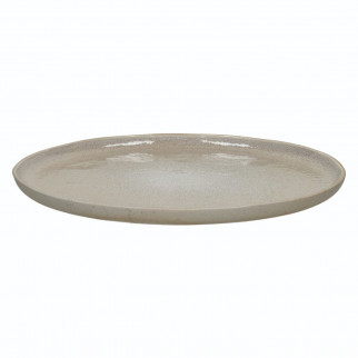 Assiette plate en grès Ø 27 cm - Spiró