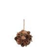 Boule pomme de pin à suspendre
