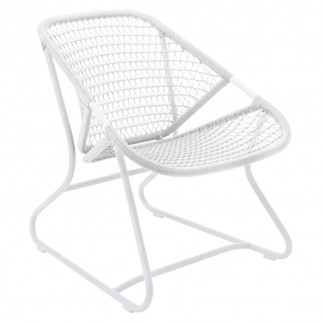 Fauteuil sixties Fermob, chaise de jardin vintage, mobilier fermob