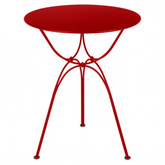 Table en acier Airloop, table bistrot Fermob, table 2 personnes Fermob