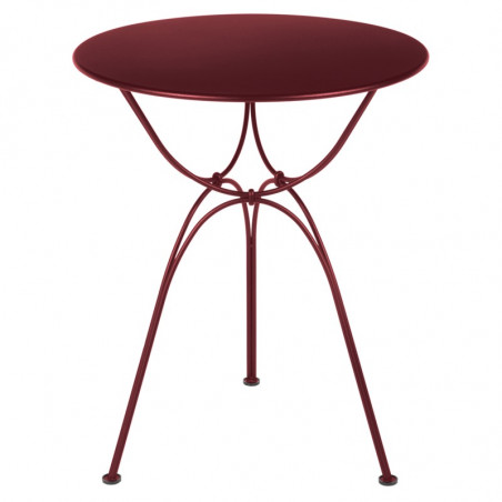 Table en acier Airloop, table bistrot Fermob, table 2 personnes Fermob