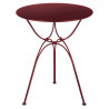 Table en acier Airloop, table bistrot Fermob, table 2 personnes Fermob