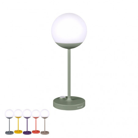 Lampe sur pied sans fil FERMOB Mooon!, h. 41 cm Lampe sur pied sans fil FERMOB Mooon!, h. 41 cm
