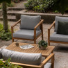 fauteuil de jardin teck