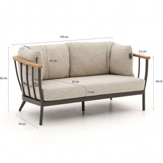 Canapé Lounge - L150 X l83 X H66 cm -  Condor