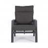 Fauteuil de jardin avec repose pieds - Kledi